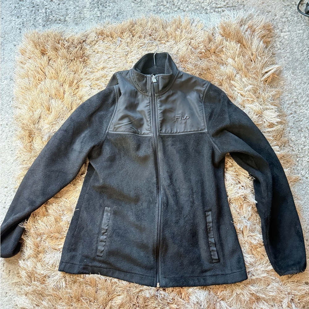 Fila Black Fleece Jacket